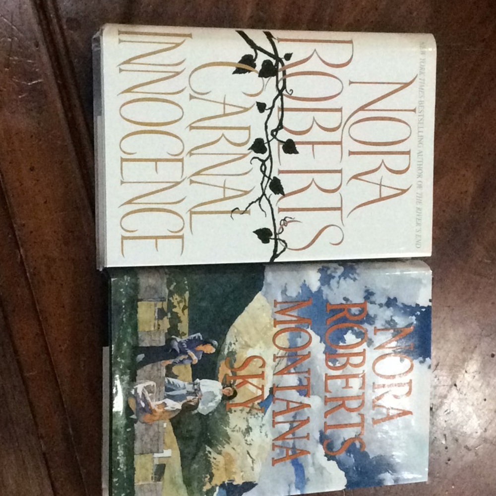2 Nora Roberts HBs Carnal Innocence/Montana Sky